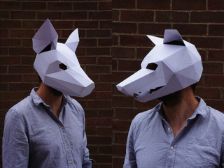 Illustration for article titled These Paper Masks Are Halloween Costumes Made Easy